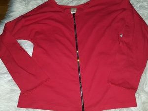 💜 4/$20 Cactus small bling zip shirt